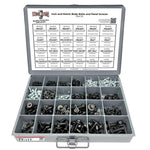 Inch and Metric Body Bolts and Panel Screws Assortment - 575 PCS