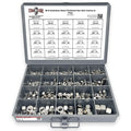 18-8 Stainless Steel Finished Hex Nut Coarse & Fine - 968 pcs