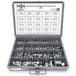 18-8 Stainless Steel Finished Hex Nut Coarse & Fine - 968 pcs