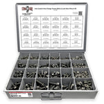 Inch Grade 8 Hex Flange Frame Bolts & Lock Nuts Phos & Oil Assortment - 693 PCS