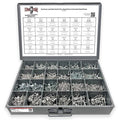 Aluminum and Steel Multi-Grip, Closed-End, & Oversized Head Rivets Assortment - 2026 PCS