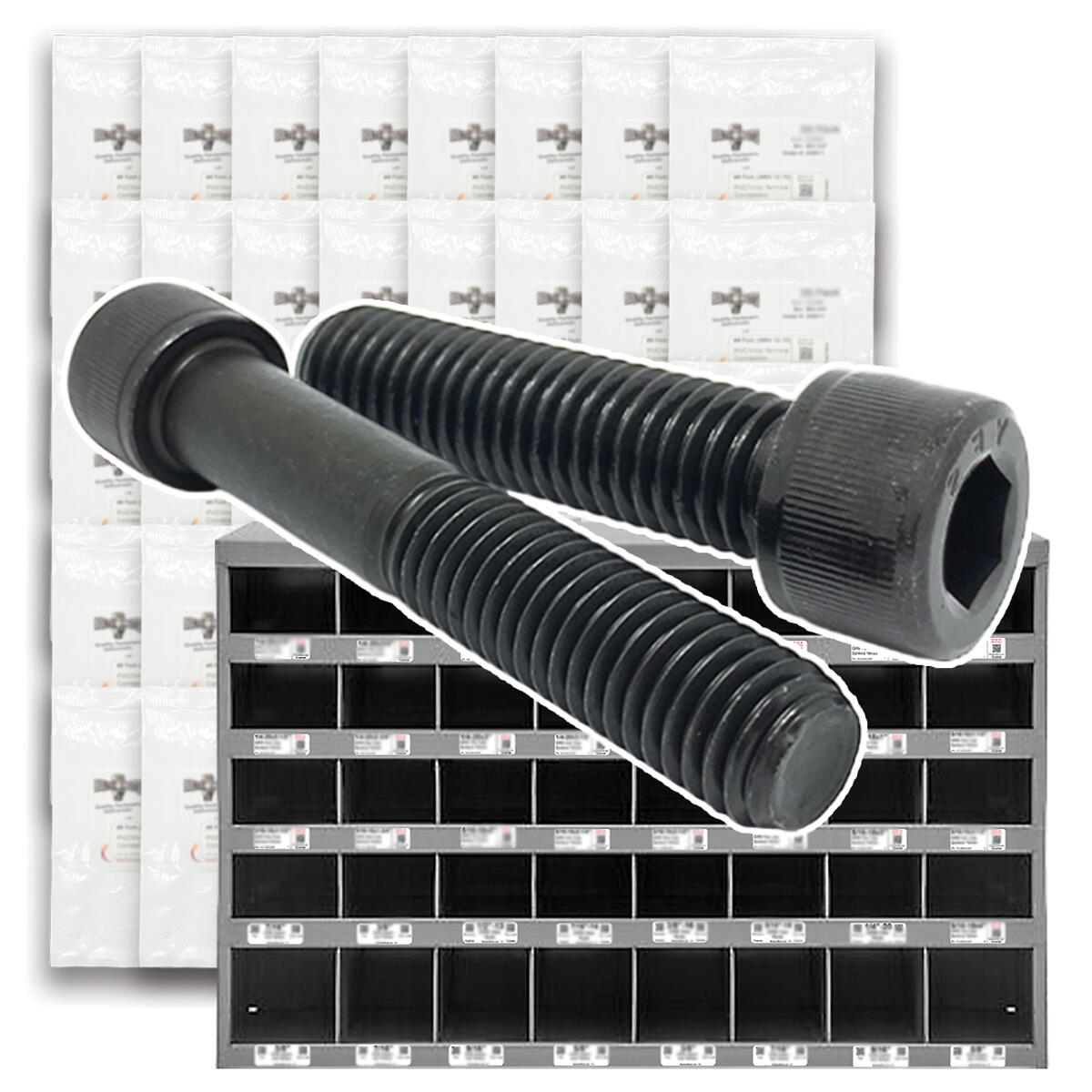 Metric Class 12.9 Socket Head Cap Screws - 1511 PCS