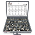 18-8 Stainless Steel Flat Socket Head Cap Screws Coarse Thread - 453 pcs