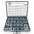 Inch Grade 5 Serrated Hex Flange Bolts & Lock Nuts Assortment - 348 PCS