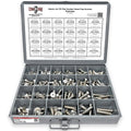 Metric A4-70 Stainless Steel Flat Socket Screws - 305 PCS
