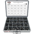 Inch Alloy Allen Socket Head Cap Screws Bolts Black Oxide Assortment - 905 PCS