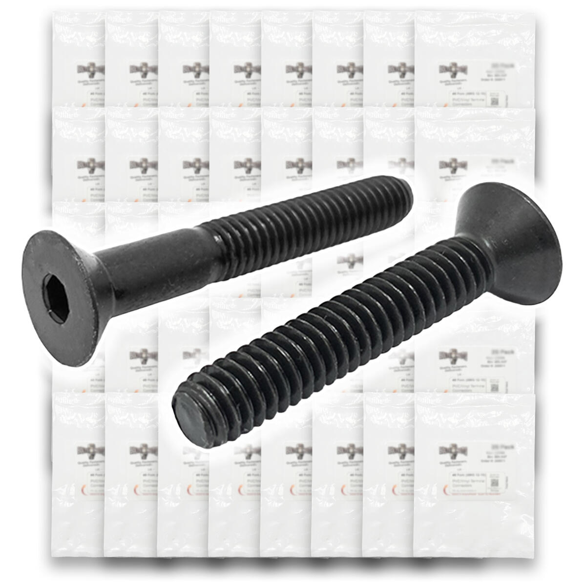 Metric Class 12.9 Flat Socket Head Cap Screws - 1510 PCS