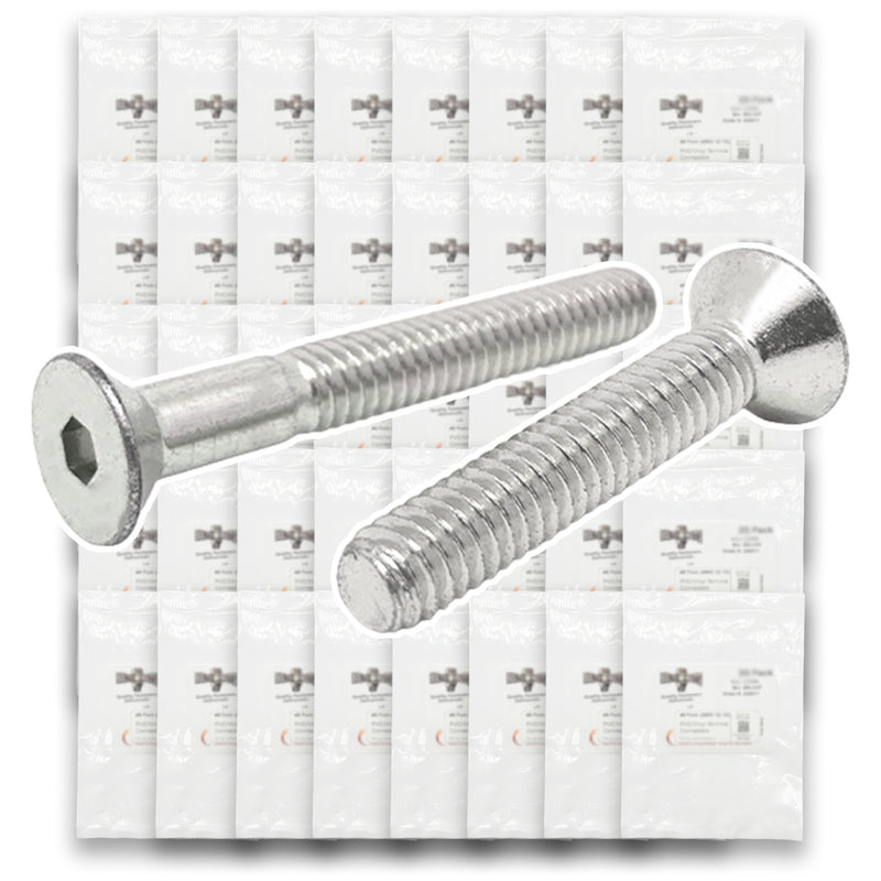 Metric Stainless A4-70 Flat Head Socket Cap Screws  - 1510 PCS