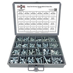 Metric Class 10.9 JIS Hex Flange Frame Bolts & Nuts Assortment M6-M10 402 PCS