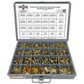 Inch Grade 8 Fine Hex Cap Screws, Nylon Nuts, Flat & Lock Washers - 574 PCS