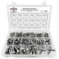 Inch 18-8 Stainless Steel Socket Cap Screws Assortment - 211 PCS