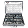 Aluminum and Steel Multi-Grip, Closed-End, & Oversized Head Rivets Assortment - 1116PCS
