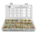 Inch Grade 8 Fine Hex Nut, Flat & Lock Washers Assortment - 351 Pcs