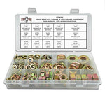 Inch Grade 8 Fine Hex Nut, Flat & Lock Washers Assortment - 351 Pcs