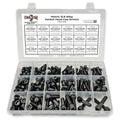 Metric 12.9 Alloy Allen Socket Head Cap Screws Bolts Black Oxide Assortment - 211 PCS