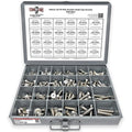 Metric A2-70 Stainless Steel Flat Socket Screws - 305 PCS