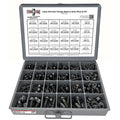Metric Class 10.9 Hex Flange Frame Bolts & Nuts Assortment Phos & Oil - 370 PCS