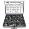 Inch 316 Stainless Hex Cap Screws, Hex Nuts, Flat & Lock Washers - 574 PCS