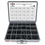 Alloy Allen Button Head Socket Cap Screws Bolts Black Oxide Assortment - 453 PCS