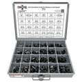 Nylon Screw and Drive Pin Push Type Retainer Assortment - 165 PCS