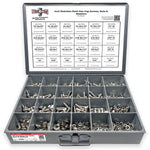 Inch 316 Stainless Steel Hex Cap Screws, Nuts & Washers - 1147 PCS