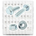 Metric Class 10.9 JIS Hex Flange Frame Bolts & Nuts Assortment M6-M10 401 PCS