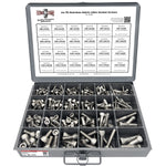 Metric A4 Stainless Steel Allen Socket Head Cap Screws Bolts Assortment - 306 PCS