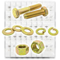 Inch Grade 8 Fine Hex Cap Screws, Hex Nuts, Flat & Lock Washers - 2011 PCS