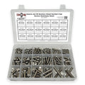 Metric A2-70 Allen Button Head Socket Cap Screws Bolts Stainless Steel Assortment - 211 PCS