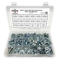 Metric Class 10.9 Hex Cap Screws, Hex Nuts, Flat & Lock Washers - 341 PCS