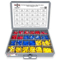 PVC/Vinyl Insulated Terminal Connectors Assortment - 961 Pieces