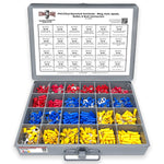 PVC/Vinyl Insulated Terminal Connectors Assortment - 961 Pieces