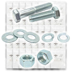 Inch Grade 5 Hex Cap Screws, Hex Nuts, Flat & Lock Washers - 2011 PCS