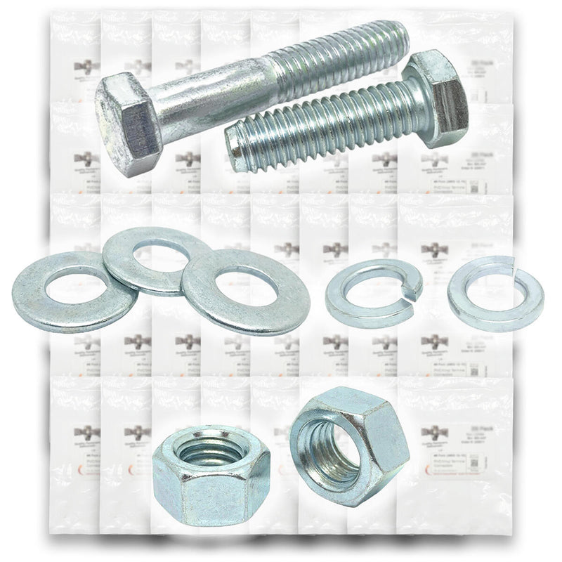 Inch Grade 5 Hex Cap Screws, Hex Nuts, Flat & Lock Washers - 2011 PCS