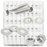 Inch 316 Stainless Hex Cap Screws, Hex Nuts, Flat & Lock Washers - 2011 PCS