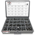 Metric Class 10.9 Hex Flange Frame Bolts & Nuts Assortment Phos & Oil - 739 PCS