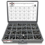 Metric Class 10.9 Hex Flange Frame Bolts & Nuts Assortment Phos & Oil - 739 PCS