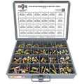 Metric Class 8.8 Hex Flange Bolts & Nuts Assortment - 383 PCS