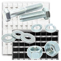 Metric Class 8.8 Coarse Hex Cap Screws, Hex Nuts, Flat & Lock Washers - 2012 PCS