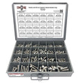 Metric A2-70 Allen Button Head Socket Cap Screws Bolts Stainless Steel Assortment - 453 PCS