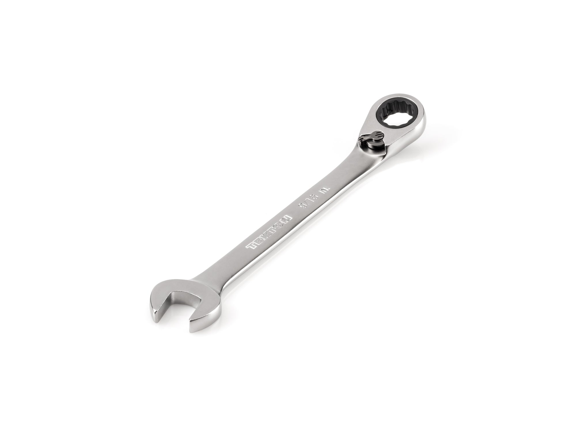9/16 Inch Reversible 12-Point Ratcheting Combination Wrench