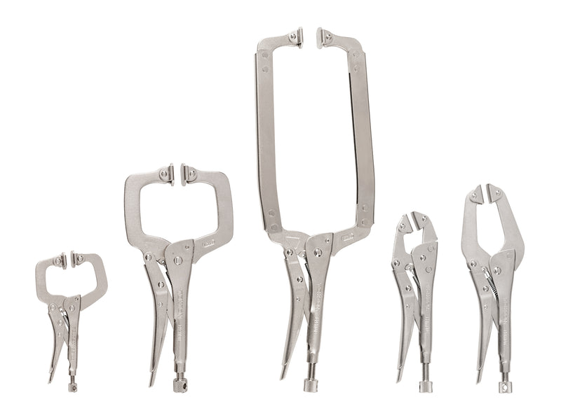 Swivel Pad Locking Clamp Set (5-Piece)