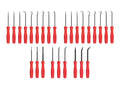 Pointed and Blunt Pick, Hook, Probe, and Mini Pry Bar Set (27-Piece)