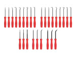 Pointed and Blunt Pick, Hook, Probe, and Mini Pry Bar Set (27-Piece)