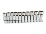 3/4 Inch Drive Deep 6-Point Socket Set, 23-Piece (19 - 50 mm)