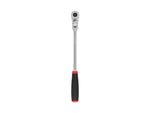3/8 Inch Drive x 12 Inch Flex Head Quick-Release Comfort Grip Long Ratchet