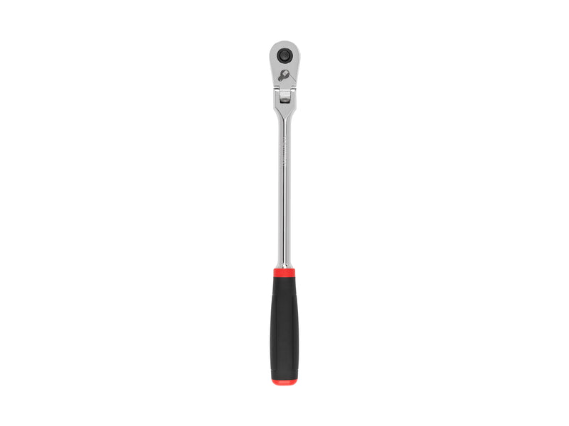 3/8 Inch Drive x 12 Inch Flex Head Quick-Release Comfort Grip Long Ratchet