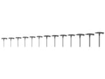 Star T-Handle Key Set, 13-Piece (T6 - T50)