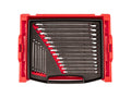 Combination Wrench Set with Open Top Drawer and Rack, 19-Piece (6 - 24 mm)