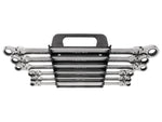 Long Flex Head 12-Point Ratcheting Box End Wrench Set with Holder, 6-Piece (1/4-13/16 in.)